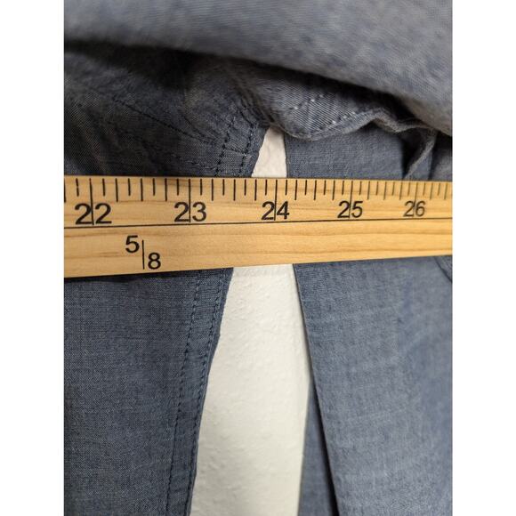 Alexander Julian Men's Long Sleeve Button-down Shirt Stone Blue Size L - Picture 4 of 6